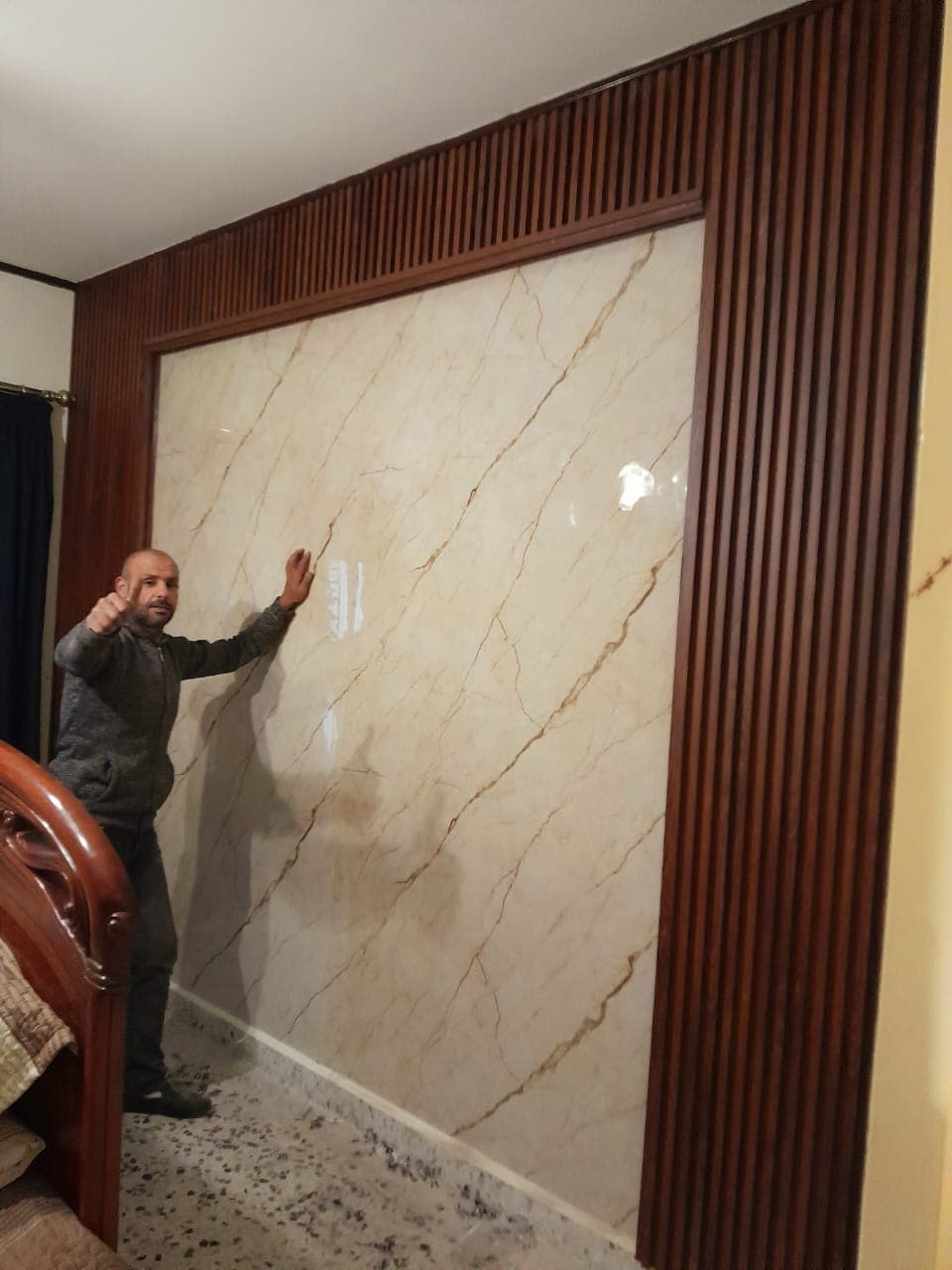 Marble And Wood Alternative